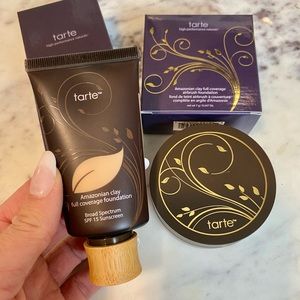 Tarte Amazonian clay foundation bundle